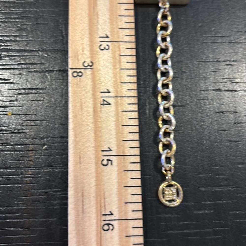 Givenchy Snake Multichain Elegant Gold Tone Choker Necklace - Picture 8 of 8